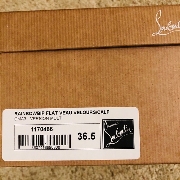 ❗️SOLD❗️Brand New Christian Louboutin rainbowbip - Picture 3 of 8